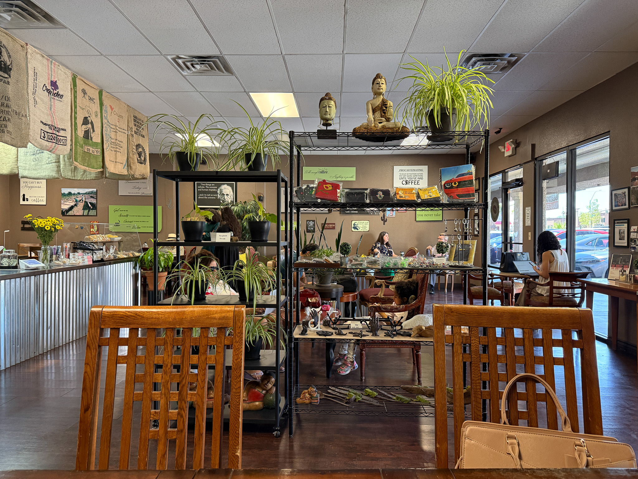 Inside the Desert Wind hangout