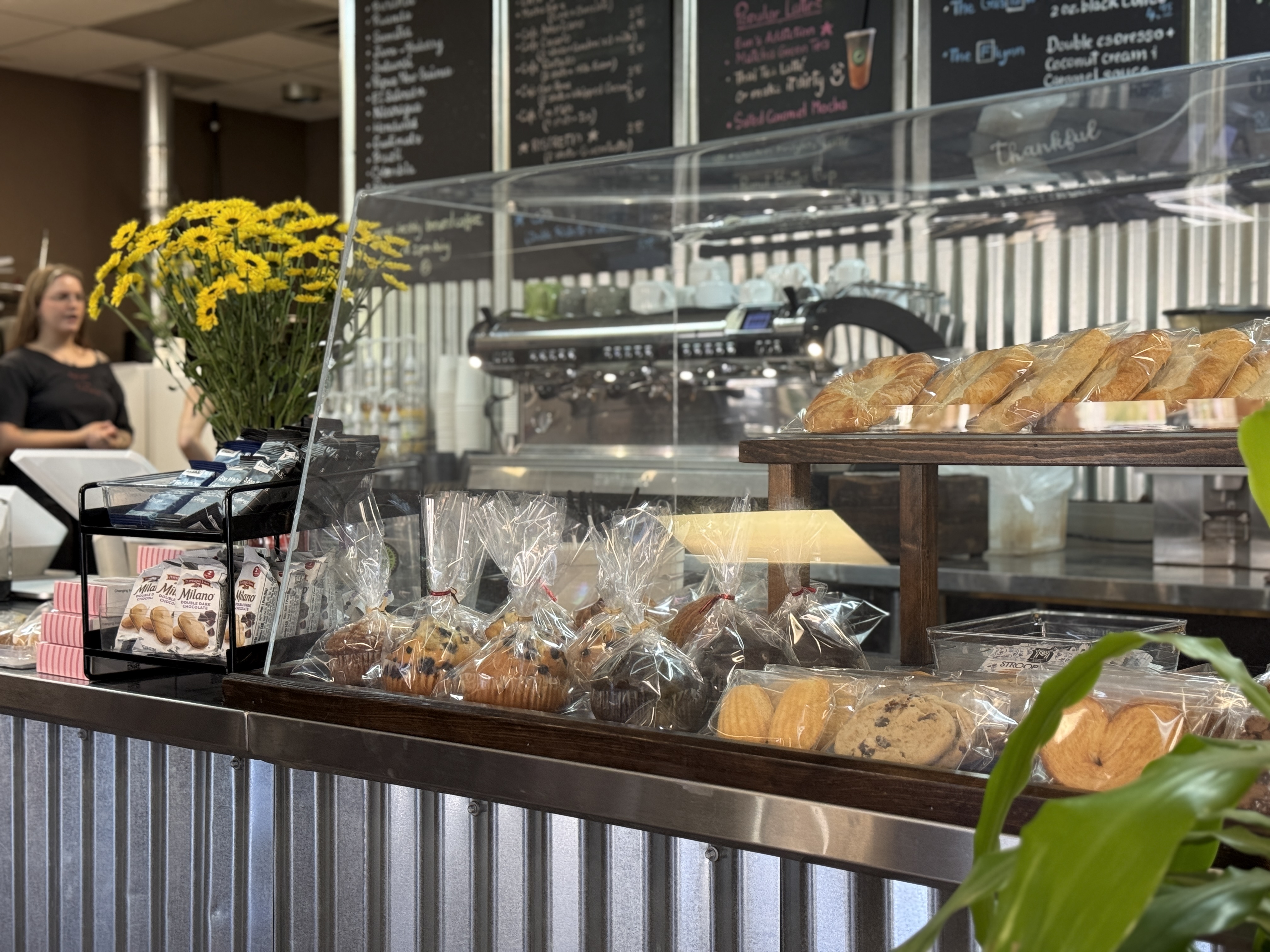 The pastry counter at Desert Wind